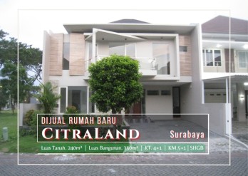 JUAL Rumah Baru Modern Minimalis di Citraland