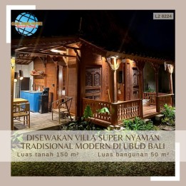 SEWA VILA BAGUS MINIMALIS PER TAHUN DI GIANYAR BALI.