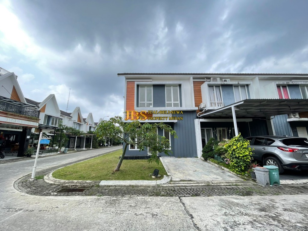 Jual Rumah Hook di Komplek Medan Resort City 