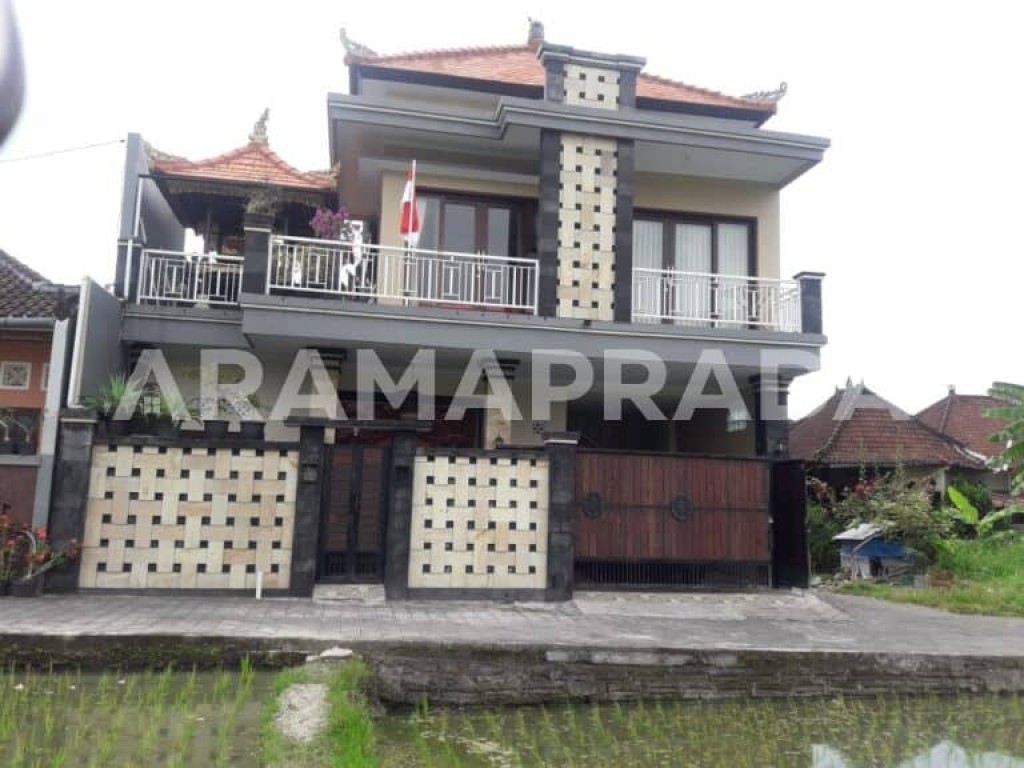 Jual Rumah Style Bali Modern Hadap Barat View 