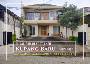 JUAL Rumah Kost Aktif di Kupang Baru, Surabaya.
